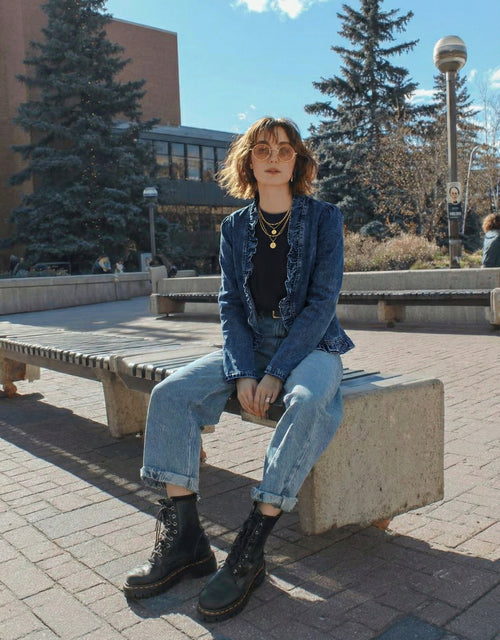 Paris Street Denim Blazer