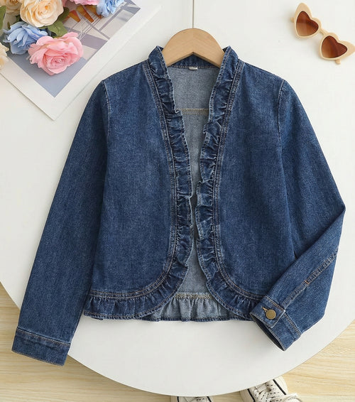Paris Street Denim Blazer